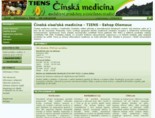 Tablet Screenshot of olomouc.cinskamedicina-tiens.cz